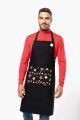 Kariban - K8008 - Tablier de Noël adulte Origine France Garantie - souvenir licences - artisanat commerce - chr métiers de bouche - noël - esprit de noël small image