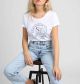 T-shirt Maman Poule Blanc