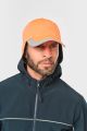 WK. Designed To Work - WKP122 - Casquette hiver fluorescente - 6 panneaux - workwear - jardinerie bricolage - distribution logistique - industrie sécurité btp small image