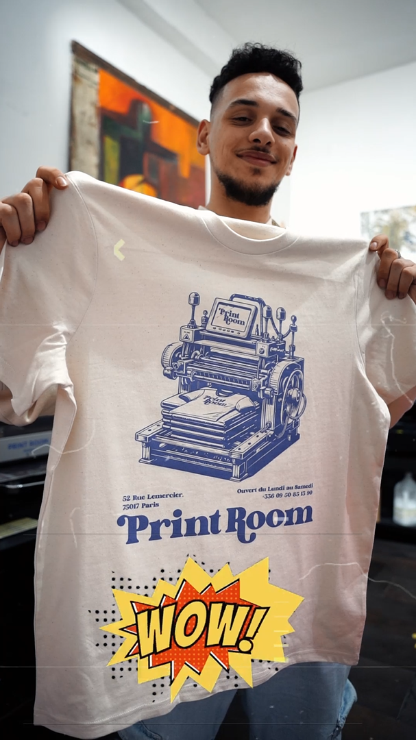 Atelier impression textile PRINT ROOM Paris
